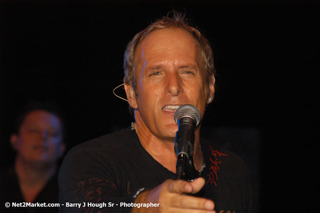 Michael Bolton - Air Jamaica Jazz & Blues Festival 2007 - The Art of Music -  Thursday, January 25th - 10th Anniversary - Air Jamaica Jazz & Blues Festival 2007 - The Art of Music - Tuesday, January 23 - Saturday, January 27, 2007, The Aqueduct on Rose Hall, Montego Bay, Jamaica - Negril Travel Guide, Negril Jamaica WI - http://www.negriltravelguide.com - info@negriltravelguide.com...!