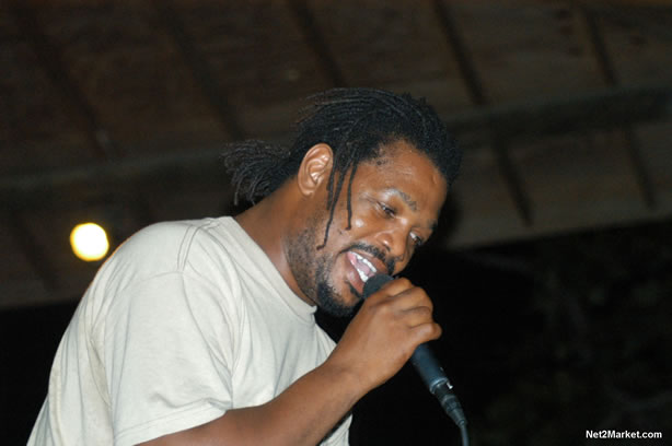 Reggae Superstar - Bush Man @ Bourbon Beach with Boddy Dread & Singing Honour - Presented by Our Music Promotions - Omar & Ama-Donna - Saturday, May 14, 2005 - Negril Travel Guide, Negril Jamaica WI - http://www.negriltravelguide.com - info@negriltravelguide.com...!