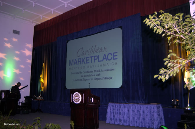 Caribbean MarketPlace 2005 by the Caribbean Hotel Association - Opening Ceremony - Half Moon Conference Center, Montego Bay - Negril Travel Guide, Negril Jamaica WI - http://www.negriltravelguide.com - info@negriltravelguide.com...!