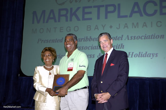 Caribbean MarketPlace 2005 by the Caribbean Hotel Association - Opening Ceremony - Half Moon Conference Center, Montego Bay - Negril Travel Guide, Negril Jamaica WI - http://www.negriltravelguide.com - info@negriltravelguide.com...!