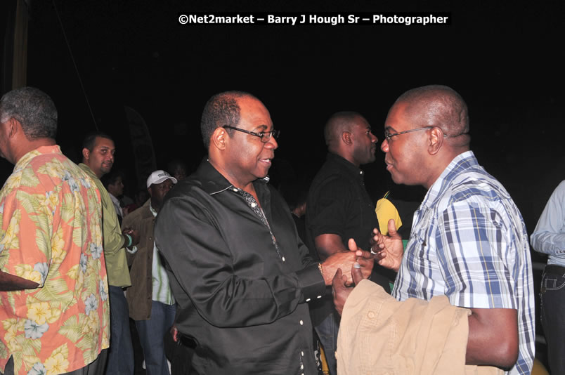 Minister of Tourism, Edmund Bartlett @ Jamaica Jazz and Blues Festival 2009 - Presented by Air Jamaica - Saturday, January 24, 2009 - Venue at the Aqueduct on Rose Hall Resort &amp; Country Club, Montego Bay, Jamaica - Thursday, January 22 - Saturday, January 24, 2009 - Photographs by Net2Market.com - Barry J. Hough Sr, Photographer/Photojournalist - Negril Travel Guide, Negril Jamaica WI - http://www.negriltravelguide.com - info@negriltravelguide.com...!