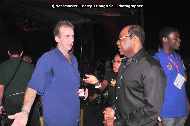 Minister of Tourism, Edmund Bartlett @ Jamaica Jazz and Blues Festival 2009 - Presented by Air Jamaica - Saturday, January 24, 2009 - Venue at the Aqueduct on Rose Hall Resort &amp; Country Club, Montego Bay, Jamaica - Thursday, January 22 - Saturday, January 24, 2009 - Photographs by Net2Market.com - Barry J. Hough Sr, Photographer/Photojournalist - Negril Travel Guide, Negril Jamaica WI - http://www.negriltravelguide.com - info@negriltravelguide.com...!