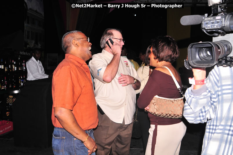 Minister of Tourism, Edmund Bartlett @ Jamaica Jazz and Blues Festival 2009 - Presented by Air Jamaica - Thursday, January 22, 2009 - Venue at the Aqueduct on Rose Hall Resort &amp; Country Club, Montego Bay, Jamaica - Thursday, January 22 - Saturday, January 24, 2009 - Photographs by Net2Market.com - Barry J. Hough Sr, Photographer/Photojournalist - Negril Travel Guide, Negril Jamaica WI - http://www.negriltravelguide.com - info@negriltravelguide.com...!