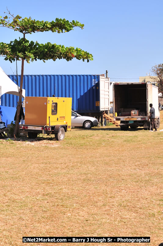 Preparations Continue [One Day To Go] at the Venue & Office - Jamaica Jazz and Blues Festival 2009 - Presented by Air Jamaica - Thursday, January 15, 2009 - Venue at the Aqueduct on Rose Hall Resort &amp; Country Club, Montego Bay, Jamaica - Thursday, January 22 - Saturday, January 24, 2009 - Photographs by Net2Market.com - Barry J. Hough Sr, Photographer/Photojournalist - Negril Travel Guide, Negril Jamaica WI - http://www.negriltravelguide.com - info@negriltravelguide.com...!