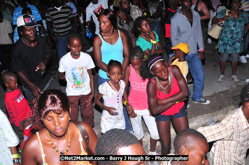 Lucea Cross the Harbour @ Lucea Car Park - All Day Event - Cross the Harbour Swim, Boat Rides, and Entertainment for the Family - Concert Featuring: Bushman, George Nooksl, Little Hero, Bushi One String, Dog Rice and many local Artists - Friday, August 1, 2008 - Lucea, Hanover Jamaica - Photographs by Net2Market.com - Barry J. Hough Sr. Photojournalist/Photograper - Photographs taken with a Nikon D300 - Negril Travel Guide, Negril Jamaica WI - http://www.negriltravelguide.com - info@negriltravelguide.com...!