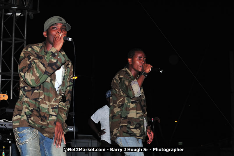 Lucea Cross the Harbour @ Lucea Car Park - All Day Event - Cross the Harbour Swim, Boat Rides, and Entertainment for the Family - Concert Featuring: Bushman, George Nooksl, Little Hero, Bushi One String, Dog Rice and many local Artists - Friday, August 1, 2008 - Lucea, Hanover Jamaica - Photographs by Net2Market.com - Barry J. Hough Sr. Photojournalist/Photograper - Photographs taken with a Nikon D300 - Negril Travel Guide, Negril Jamaica WI - http://www.negriltravelguide.com - info@negriltravelguide.com...!