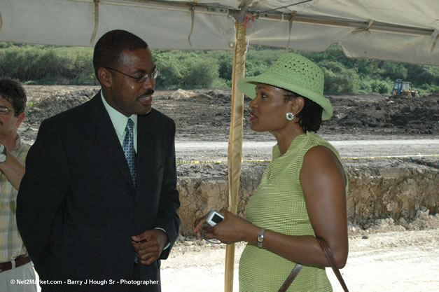 Palladium Hotels & Resorts - Groundbreaking of the 1600-Room Grand Palladium Lady Hamilton Resort & Spa and the Grand Palludium Jamaica Resort & Spa - Special Address: The Most Honorable Portia Simpson-Miller, O.N., M.P., Prime Minister of Jamaica - The Point, Lucea, Hanover, Saturday, November 11, 2006 @ 2:00 pm - Negril Travel Guide, Negril Jamaica WI - http://www.negriltravelguide.com - info@negriltravelguide.com...!