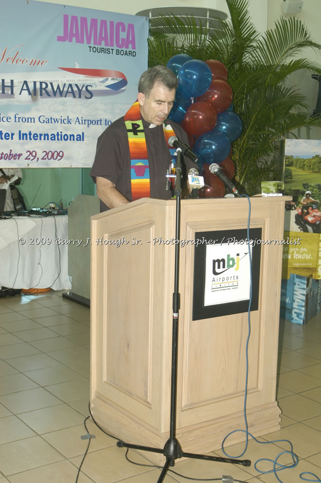  British Airways Inaugurates New Scheduled Service from London Gatwick Airport to Sangster International Airport, Montego Bay, Jamaica, Thursday, October 29, 2009 - Photographs by Barry J. Hough Sr. Photojournalist/Photograper - Photographs taken with a Nikon D70, D100, or D300 - Negril Travel Guide, Negril Jamaica WI - http://www.negriltravelguide.com - info@negriltravelguide.com...!