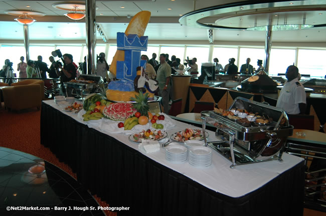 MS Freedom Of The Seas [Royal Caribbean International's - Newest Vessel] Plaques &amp; Keys Ceremony in order to commemorate its first arrival at the Port Montego Bay Photos - Negril Travel Guide, Negril Jamaica WI - http://www.negriltravelguide.com - info@negriltravelguide.com...!