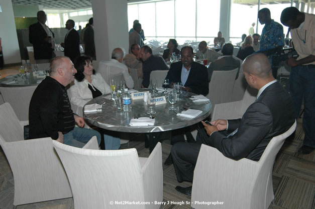 Minister of Toursim Luncheon - Minister of Tourism, Hon. Edmund Bartlett - Director of Tourism, Basil Smith - Saturday, December 15, 2007 - Rose Hall Resort and Country Club, Rose Hall, Montego Bay, Jamaica W.I. - Photographs by Net2Market.com - Barry J. Hough Sr, Photographer - Negril Travel Guide, Negril Jamaica WI - http://www.negriltravelguide.com - info@negriltravelguide.com...!