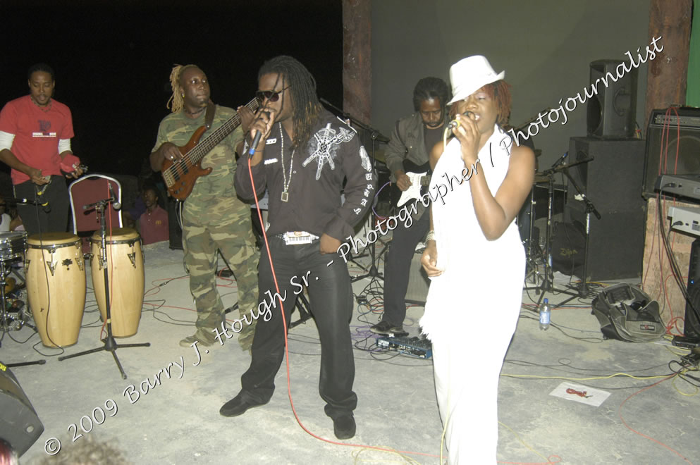  Etana Live in Concert Negril Escape Resort & Spa, Openning Acts: Princess Tia, Ras Slick, and Anthony Able, Backing Band: Strong Hold, One Love Reggae Summer Series, West End, Negril, Westmoreland, Jamaica W.I. - Saturaday, August 18, 2009 - Photographs by Barry J. Hough Sr. Photojournalist/Photograper - Photographs taken with a Nikon D70, D100, or D300 - Negril Travel Guide, Negril Jamaica WI - http://www.negriltravelguide.com - info@negriltravelguide.com...!