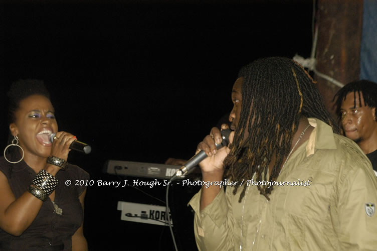 Etana - Live In Concert - One Love Reggae Concert Series 09/10 @ Negril Escape Resort and Spa, December 22, 2009, One Love Drive, West End, Negril, Westmoreland, Jamaica W.I. - Photographs by Net2Market.com - Barry J. Hough Sr, Photographer/Photojournalist - Negril Travel Guide, Negril Jamaica WI - http://www.negriltravelguide.com - info@negriltravelguide.com...!