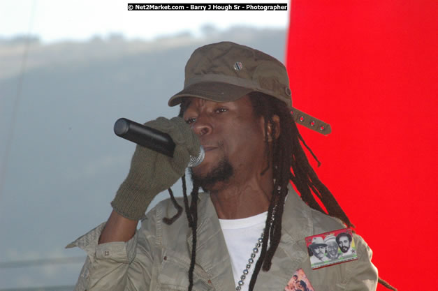 Jah Cure at Tru-Juice Rebel Salute 2008 - The 15th staging of Tru-Juice Rebel Salute, Saturday, January 12, 2008, Port Kaiser Sports Club, St. Elizabeth, Jamaica W.I. - Photographs by Net2Market.com - Barry J. Hough Sr, Photographer - Negril Travel Guide, Negril Jamaica WI - http://www.negriltravelguide.com - info@negriltravelguide.com...!