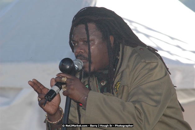 Luciano at Tru-Juice Rebel Salute 2008 - The 15th staging of Tru-Juice Rebel Salute, Saturday, January 12, 2008, Port Kaiser Sports Club, St. Elizabeth, Jamaica W.I. - Photographs by Net2Market.com - Barry J. Hough Sr, Photographer - Negril Travel Guide, Negril Jamaica WI - http://www.negriltravelguide.com - info@negriltravelguide.com...!