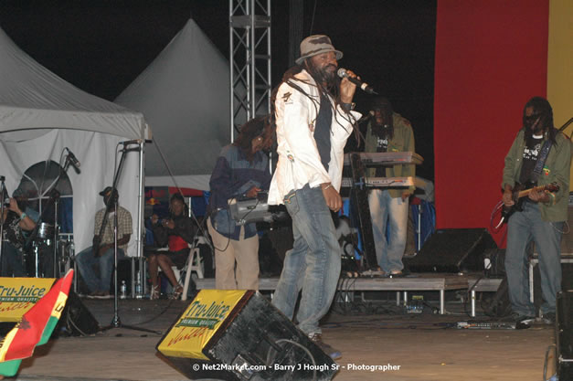 Tony Rebel at Tru-Juice Rebel Salute 2008 - The 15th staging of Tru-Juice Rebel Salute, Saturday, January 12, 2008, Port Kaiser Sports Club, St. Elizabeth, Jamaica W.I. - Photographs by Net2Market.com - Barry J. Hough Sr, Photographer - Negril Travel Guide, Negril Jamaica WI - http://www.negriltravelguide.com - info@negriltravelguide.com...!