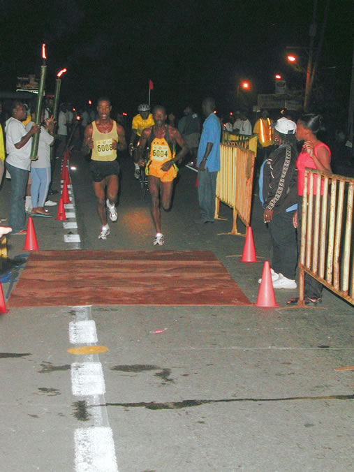 2002 Reggae Marathon & Half Marathon Photographs - Negril Travel Guide, Negril Jamaica WI - http://www.negriltravelguide.com - info@negriltravelguide.com...!