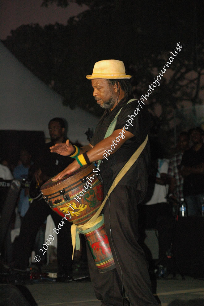 Damian 'Jr. Gong' Marley & NAS @ Reggae Sumfest 2009 - International Night 2 - Reggae Sumfest 2009,Catherine Hall, Montego Bay, St. James, Jamaica W.I. - Saturday, July 25, 2009 - Reggae Sumfest 2009, July 19 - 25, 2009 - Photographs by Net2Market.com - Barry J. Hough Sr. Photojournalist/Photograper - Photographs taken with a Nikon D70, D100, or D300 - Negril Travel Guide, Negril Jamaica WI - http://www.negriltravelguide.com - info@negriltravelguide.com...!