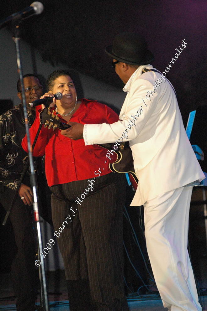 Tito Jackson @ Reggae Sumfest 2009 - International Night 2 - Tito Jackson, brother of the late King of Pop Michael Jackson performed live at Reggae Sumfest 2009. Reggae Sumfest 2009,Catherine Hall, Montego Bay, St. James, Jamaica W.I. - Saturday, July 25, 2009 - Reggae Sumfest 2009, July 19 - 25, 2009 - Photographs by Net2Market.com - Barry J. Hough Sr. Photojournalist/Photograper - Photographs taken with a Nikon D70, D100, or D300 - Negril Travel Guide, Negril Jamaica WI - http://www.negriltravelguide.com - info@negriltravelguide.com...!