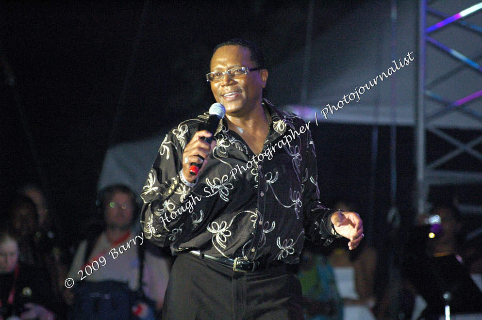 Tito Jackson @ Reggae Sumfest 2009 - International Night 2 - Tito Jackson, brother of the late King of Pop Michael Jackson performed live at Reggae Sumfest 2009. Reggae Sumfest 2009,Catherine Hall, Montego Bay, St. James, Jamaica W.I. - Saturday, July 25, 2009 - Reggae Sumfest 2009, July 19 - 25, 2009 - Photographs by Net2Market.com - Barry J. Hough Sr. Photojournalist/Photograper - Photographs taken with a Nikon D70, D100, or D300 - Negril Travel Guide, Negril Jamaica WI - http://www.negriltravelguide.com - info@negriltravelguide.com...!