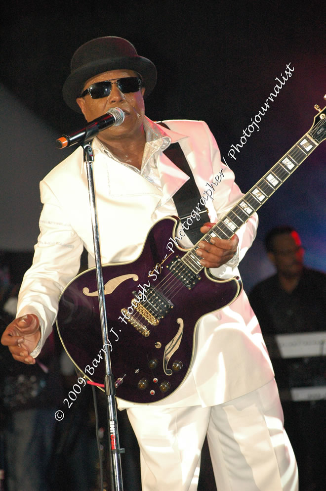 Tito Jackson @ Reggae Sumfest 2009 - International Night 2 - Tito Jackson, brother of the late King of Pop Michael Jackson performed live at Reggae Sumfest 2009. Reggae Sumfest 2009,Catherine Hall, Montego Bay, St. James, Jamaica W.I. - Saturday, July 25, 2009 - Reggae Sumfest 2009, July 19 - 25, 2009 - Photographs by Net2Market.com - Barry J. Hough Sr. Photojournalist/Photograper - Photographs taken with a Nikon D70, D100, or D300 - Negril Travel Guide, Negril Jamaica WI - http://www.negriltravelguide.com - info@negriltravelguide.com...!