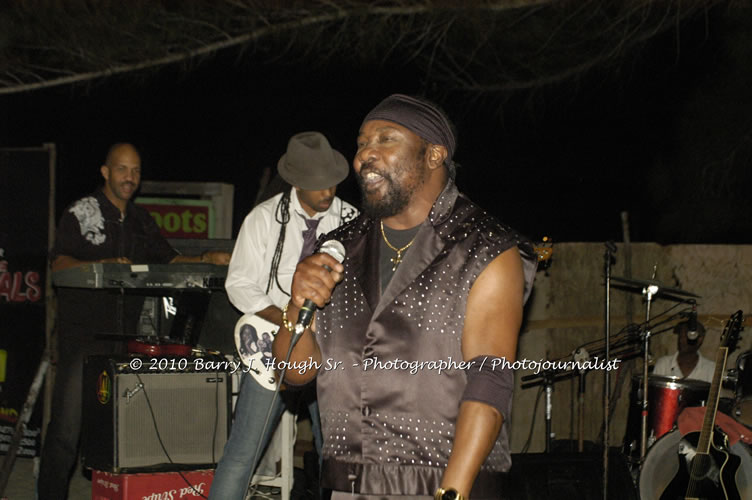 Toots and the Maytals - Grammy Award Winner @ Negril Fest - Presented by Money Cologne Promotions - Special Guest Star Jamaica Michael Jackson, Stama, Adeebe - Backed by Hurricane Band, MC Rev. BB on January 6, 2010 @ Roots Bamboo, Norman Manley Boulevard, Negril, Westmoreland, Jamaica W.I. - Photographs by Net2Market.com - Barry J. Hough Sr, Photographer/Photojournalist - The Negril Travel Guide - Negril's and Jamaica's Number One Concert Photography Web Site with over 40,000 Jamaican Concert photographs Published -  Negril Travel Guide, Negril Jamaica WI - http://www.negriltravelguide.com - info@negriltravelguide.com...!