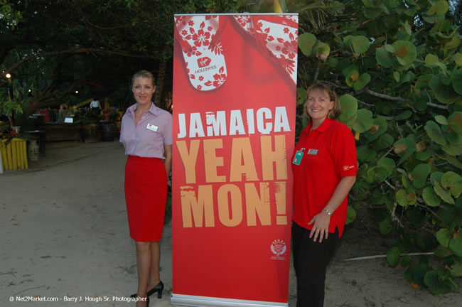 Half Moon Resort Party - Virgin Atlantic Inaugural Flight To Montego Bay, Jamaica Photos - Sir Richard Branson, President & Family, and 450 Passengers - Party Royal Pavillion at Half Moon Resort, Montego Bay, Jamaica - Monday, July 3, 2006 - Negril Travel Guide, Negril Jamaica WI - http://www.negriltravelguide.com - info@negriltravelguide.com...!