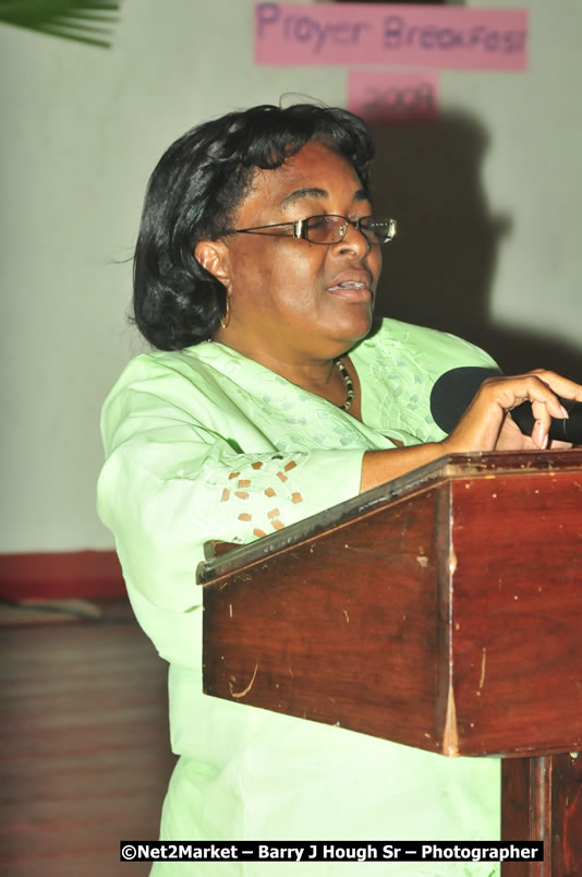 Womens Fellowship Prayer Breakfast, Theme: Revival From God - Our Only Hope, Venue at Lucille Miller Church Hall, Church Street, Lucea, Hanover, Jamaica - Saturday, April 4, 2009 - Photographs by Net2Market.com - Barry J. Hough Sr, Photographer/Photojournalist - Negril Travel Guide, Negril Jamaica WI - http://www.negriltravelguide.com - info@negriltravelguide.com...!